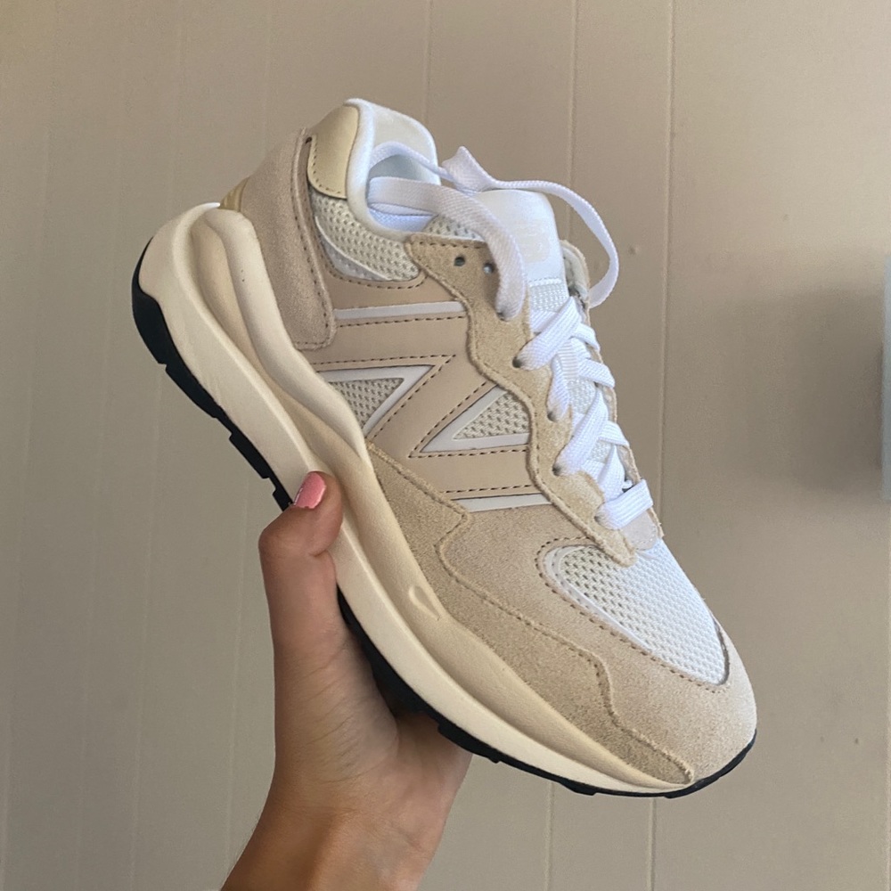 New Balance 57/40 sea salt/calm taupe sneakers